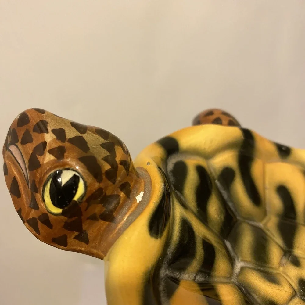 Vintage Tilso Japan Ceramic Sea Turtle Trinket Soap Holder Dish